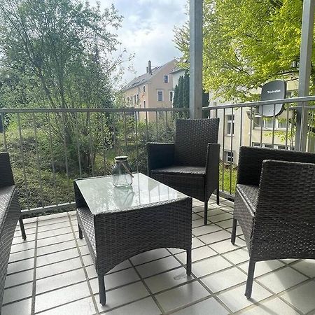 Modernes Apartment In Chemnitz Buitenkant foto